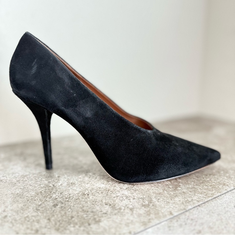 NEW Antonio Melani Saige Black Suede Stiletto Pumps Women’s Size‎ 11 - Picture 3 of 9